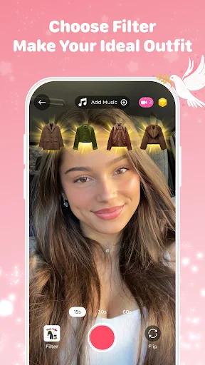 Funny Filters: FYP Challenge डाउनलोड करें – वायरल फिल्टर्स और फन वीडियो - Screenshot 1